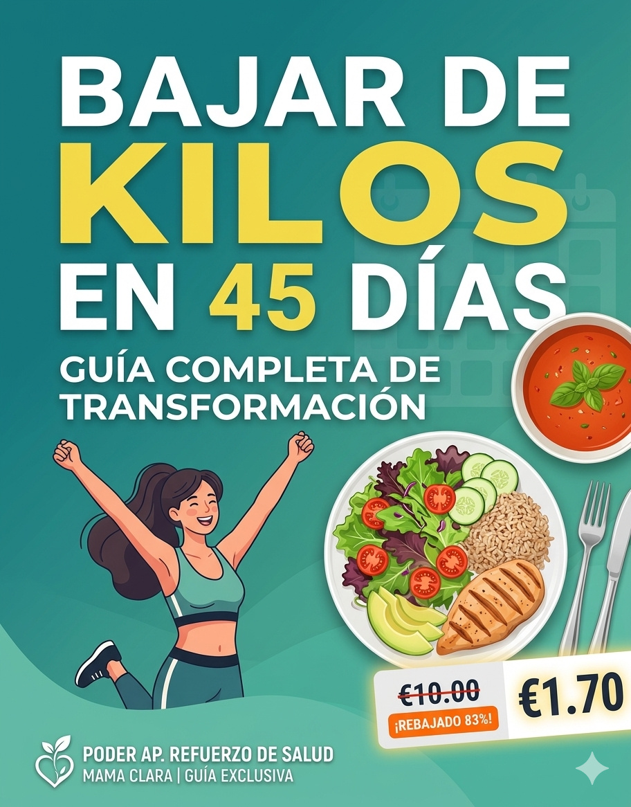 baja mas de 15 KG en 45 días